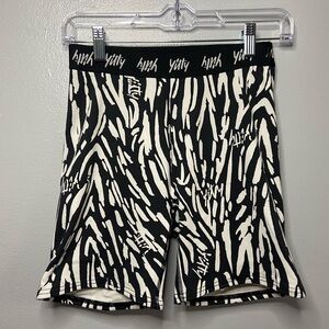 YITTY Black and White Athletic Shorts‎